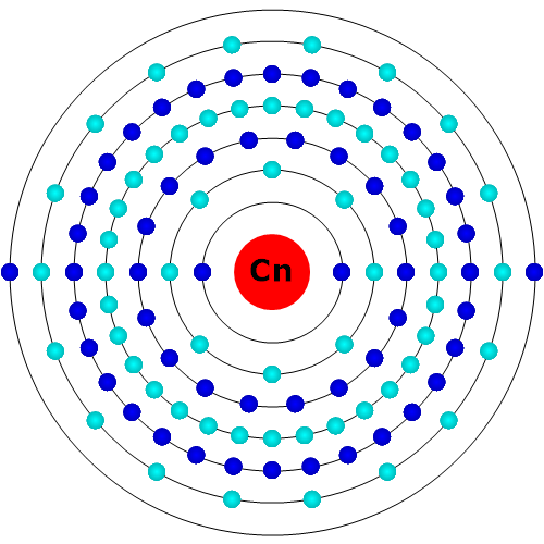 Copernicium Atom
