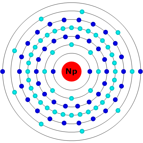 Neptunium Atom